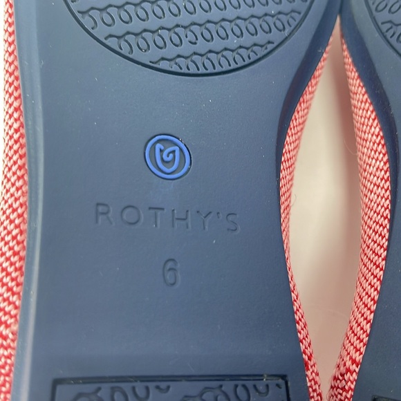 ROTHY’S: Lollipop Loafers. Rare/Retired. Red/White. Size 6. Slip On - Picture 7 of 11